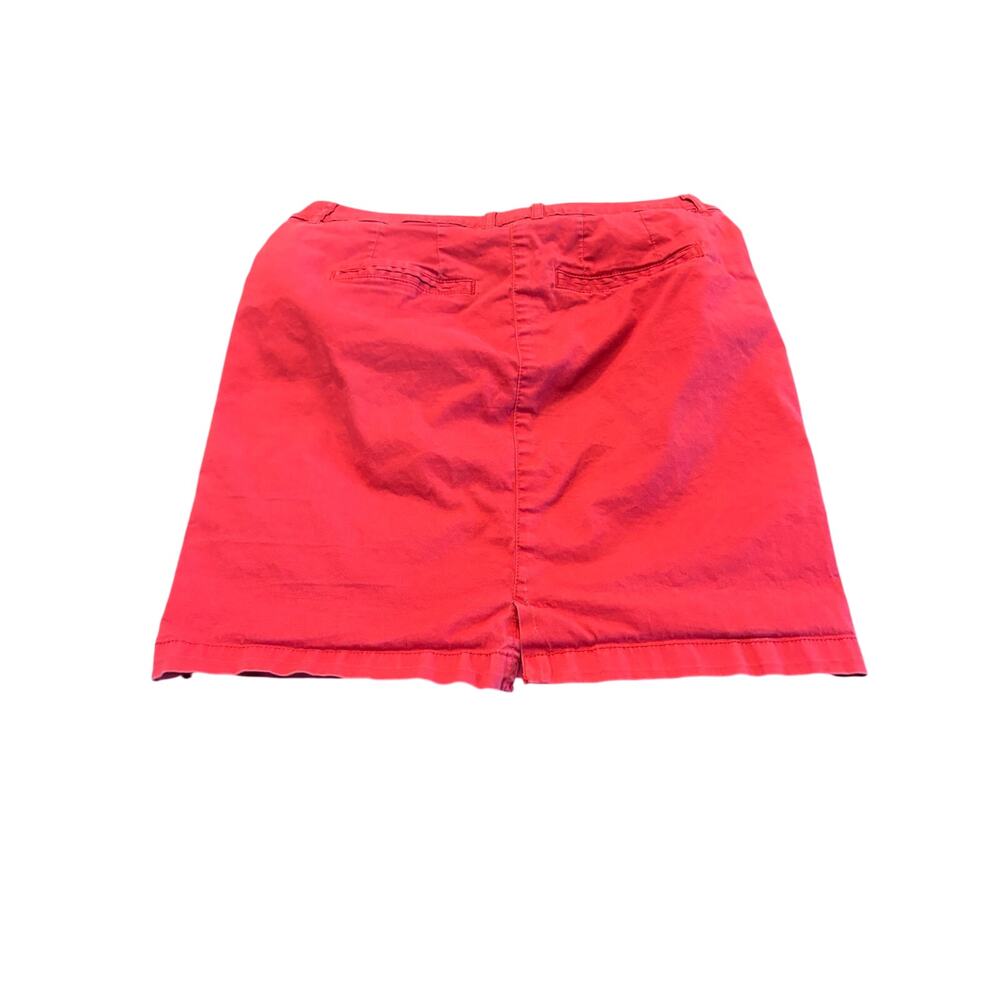 New Summer Red Mini Skirt Size 34 EU 2 US